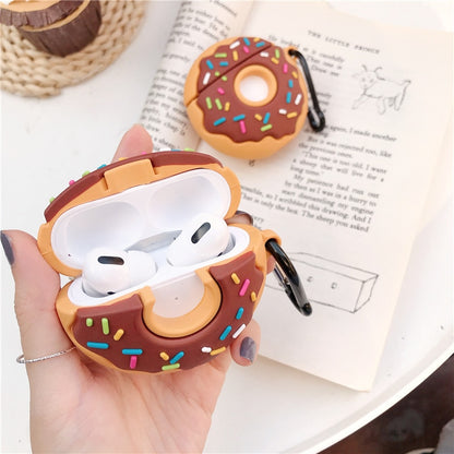 Kompatibel mit Apple Donuts Case Airpods Pro Silicorn