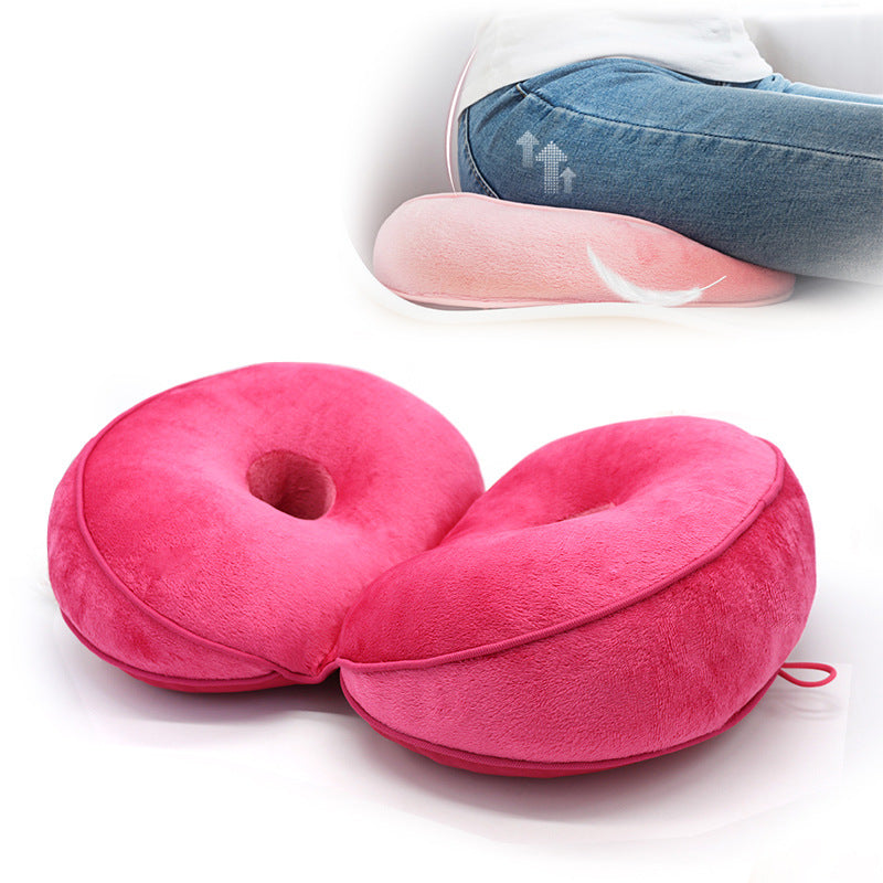 Multifunctional plush lovely hip pillow