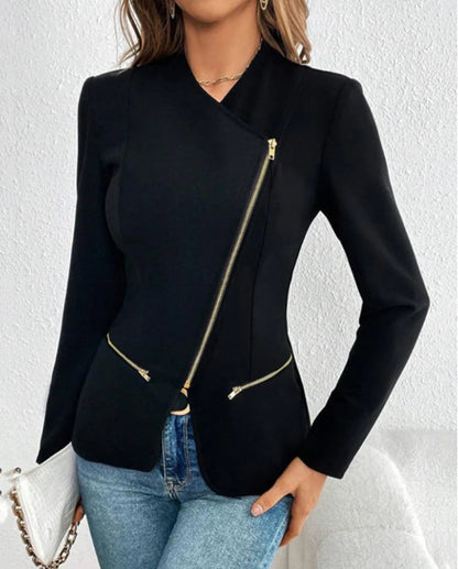 Slim Fit Mid Length Suit &amp; Blazer Jacket Women