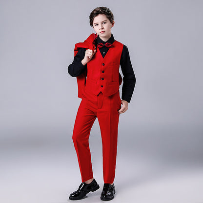 flower girl boy suit little suit for kids