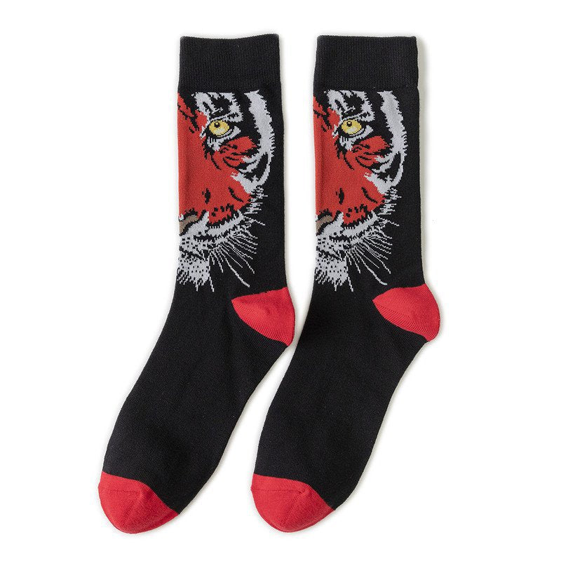 Anime cartoon trendy socks for men