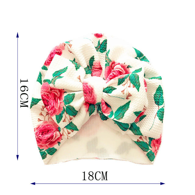 Knot Bow Baby Headbands Toddler Headscarves 6m-18m Baby Turban