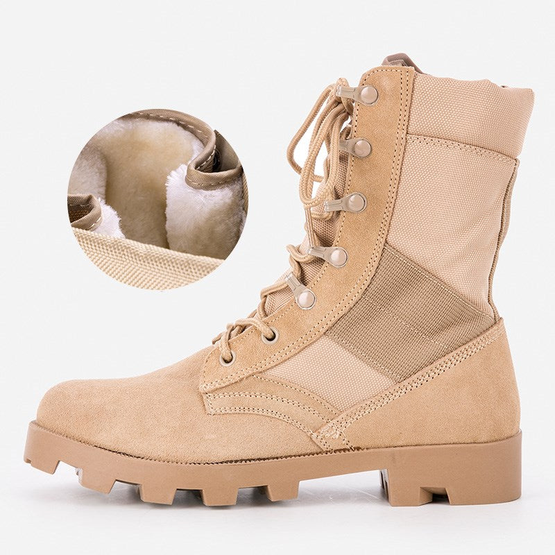 Mountaineering boots Military boots Safety raining boots