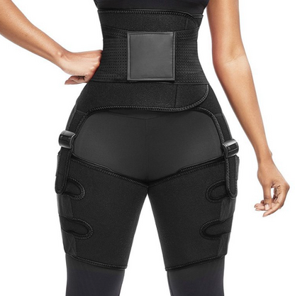 Sports Waist Belt Adjustable One Piece Belt Leg Straps