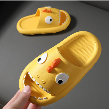 Shark Slippers for Kids Toddler Boys and Girls Non-Slip Children Shower Shoes