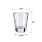 American Espresso Cup Ounce Mug Glass Graduated Extraction Cup