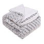 Thickened flannel lambswool composite double blanket leisure blanket gift blanket