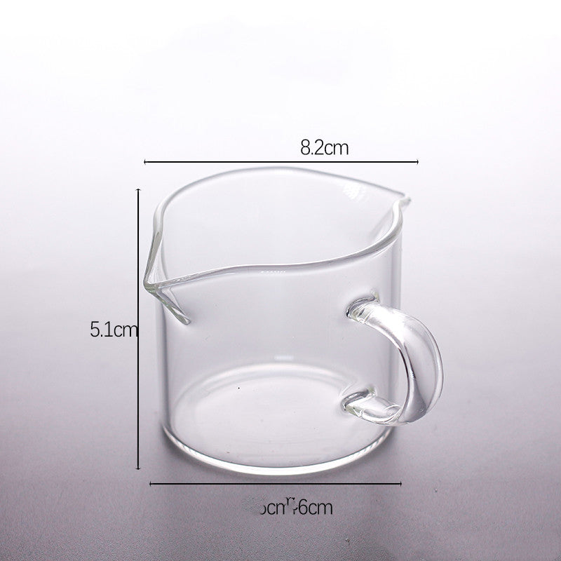 American Espresso Cup Ounce Mug Glass Graduated Extraction Cup