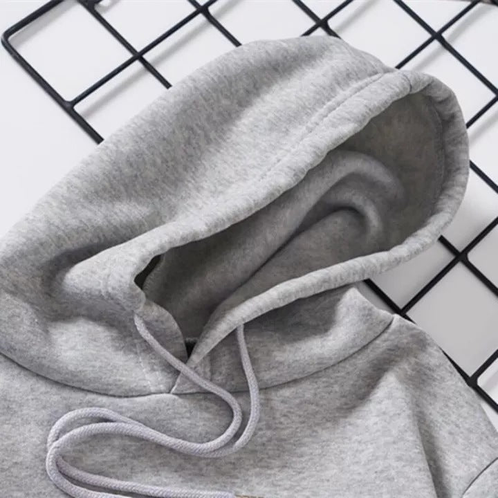 Padded hoodie for men and women