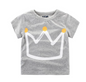 Children's Wear 2024 Summer New Korean Children's Boy Cotton T-shirt Men's Treasure In Children's Short Sleeves