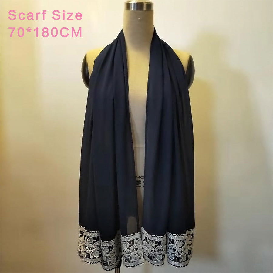 Women Fashion Solid Color Headscarf &amp; Scarves