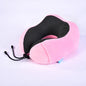 Memory foam travel pillow set