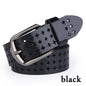 Belt with pin buckle