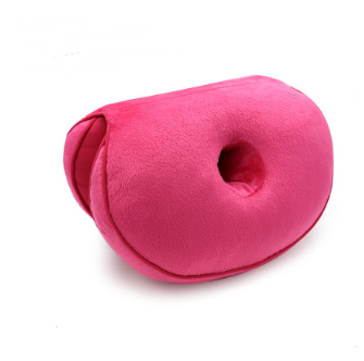 Multifunctional plush lovely hip pillow