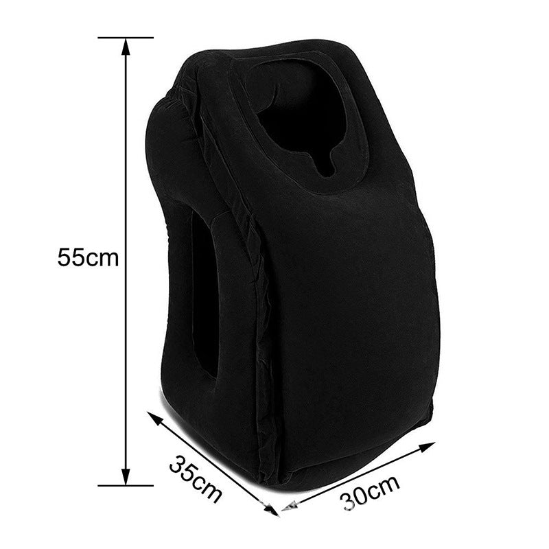 Inflatable Most Diverse &amp; Innovative for Travel Airplane Neck Chin Head Support Pillow