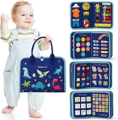 New activity book for kids activity board dress up and button up learning for babies early education preschool sensory learning toy