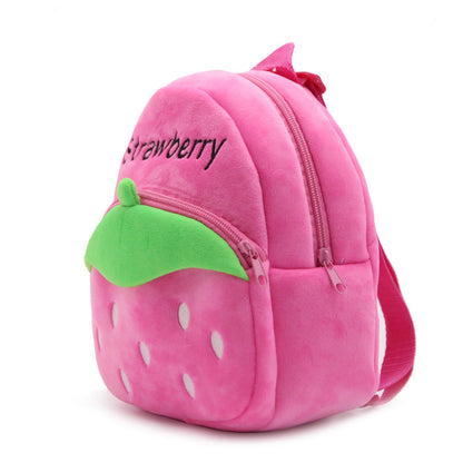 Kids Baby Backpack Boy Strawberry Kindergarten