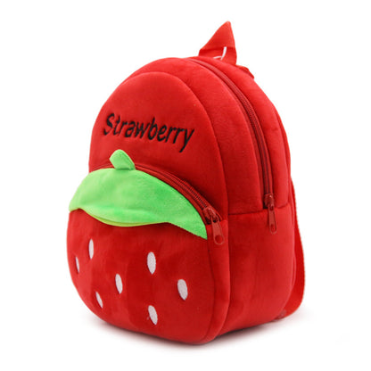 Kids Baby Backpack Boy Strawberry Kindergarten