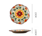 Underglaze ceramic tableware Bohemian household tableware