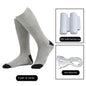 Men's and women's thermal socks with USB thermostat and electric heating