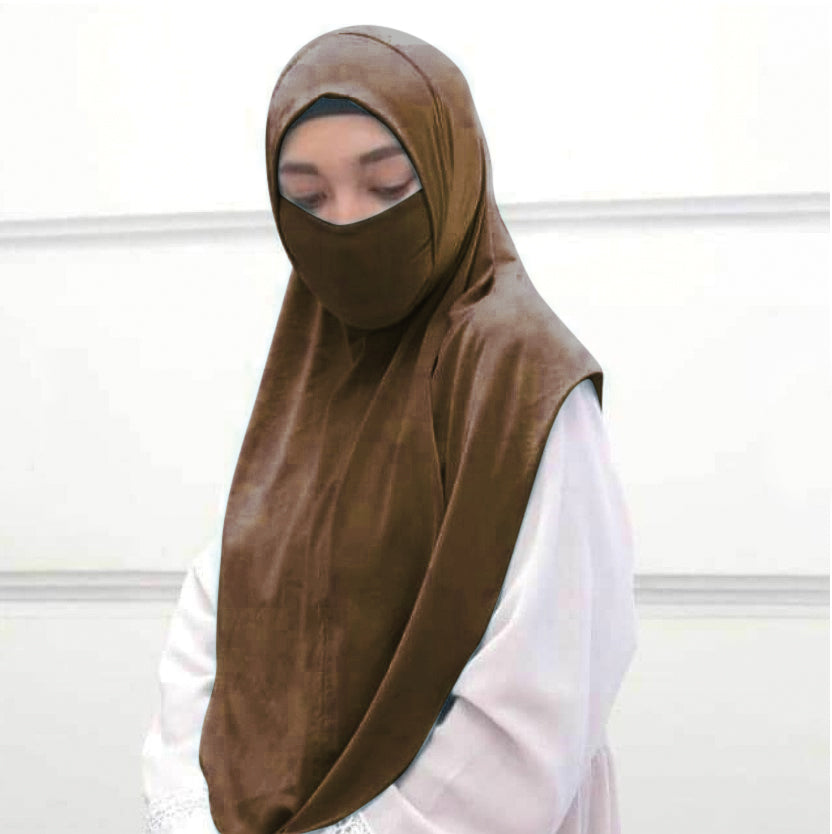 Prayer Veil Turban Covering Scarf Long Hijab