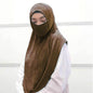 Prayer Veil Turban Covering Scarf Long Hijab