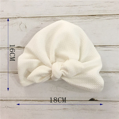 Knoten Schleife Baby Stirnbänder Kleinkind Kopftücher 6m-18m Baby Turban