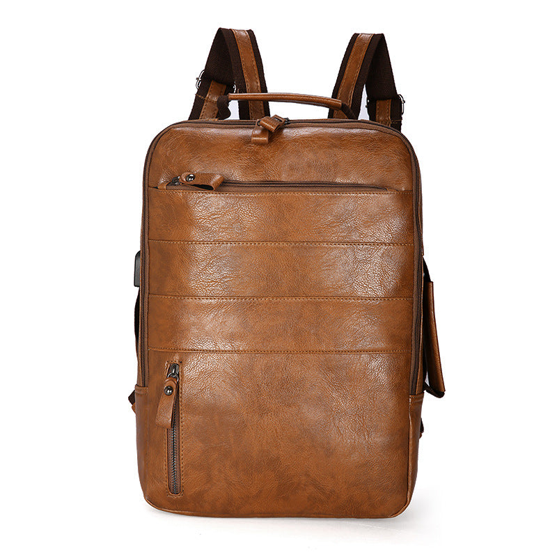 Men's bag fashionable computer backpack