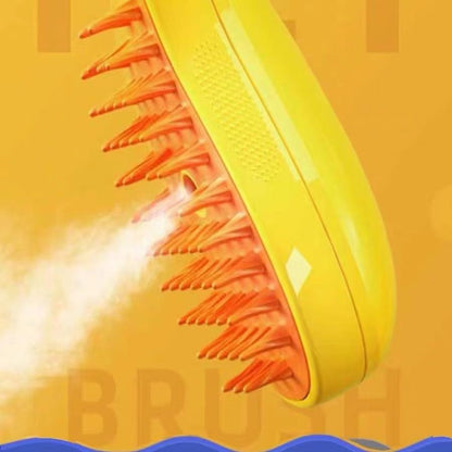 Electric Spray Massage Comb for Pet Steam Brush