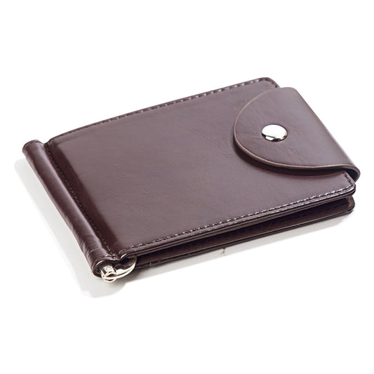 Leather wallet short fashionable men's wallet