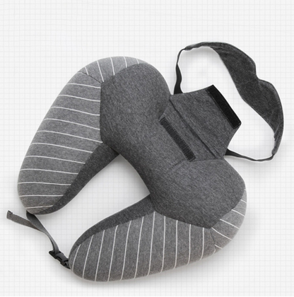 Travel foam particle u-shapedcervical neck lumbar pillow