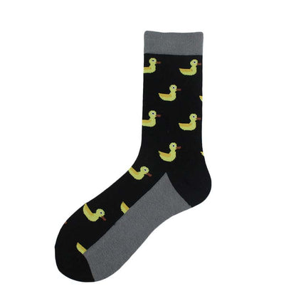 Jacquard Tube Socks Cartoon Fox Penguin