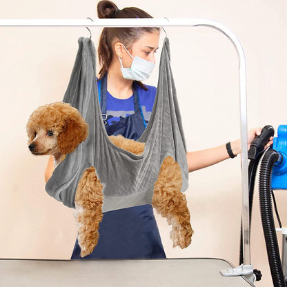 Dog Grooming Hammock Nail Trimming Aid Dog Grooming Harness Multifunctional Restraints for Small Medium and Large Dogs and Cats for Bathing Washing Grooming and Trimming Nails