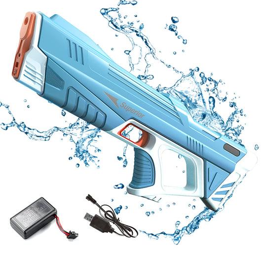 Sommer Vollautomatische Elektrische Wasserpistole Spielzeug Induktion Wasser Absorbieren High-Tech Burst Wasserpistole Strand Outdoor Wasser Kampf Spielzeug