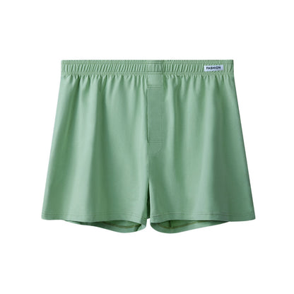 Men's pajama pants boxer large swim trunks loose breathable underwear
