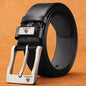 Adjustable belt with automatic buckle