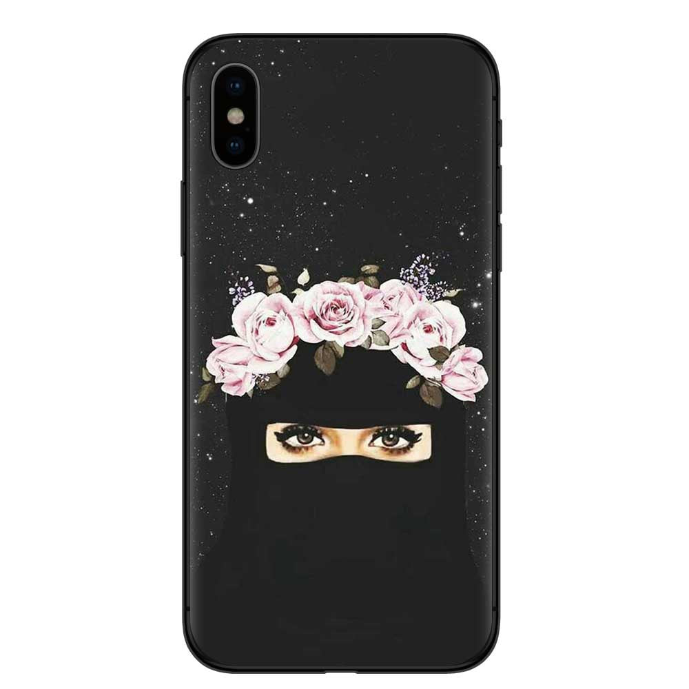 Islamische Hijab Schleier Mädchen Handy hülle