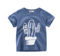 Children's Wear 2024 Summer New Korean Children's Boy Cotton T-shirt Men's Treasure In Children's Short Sleeves