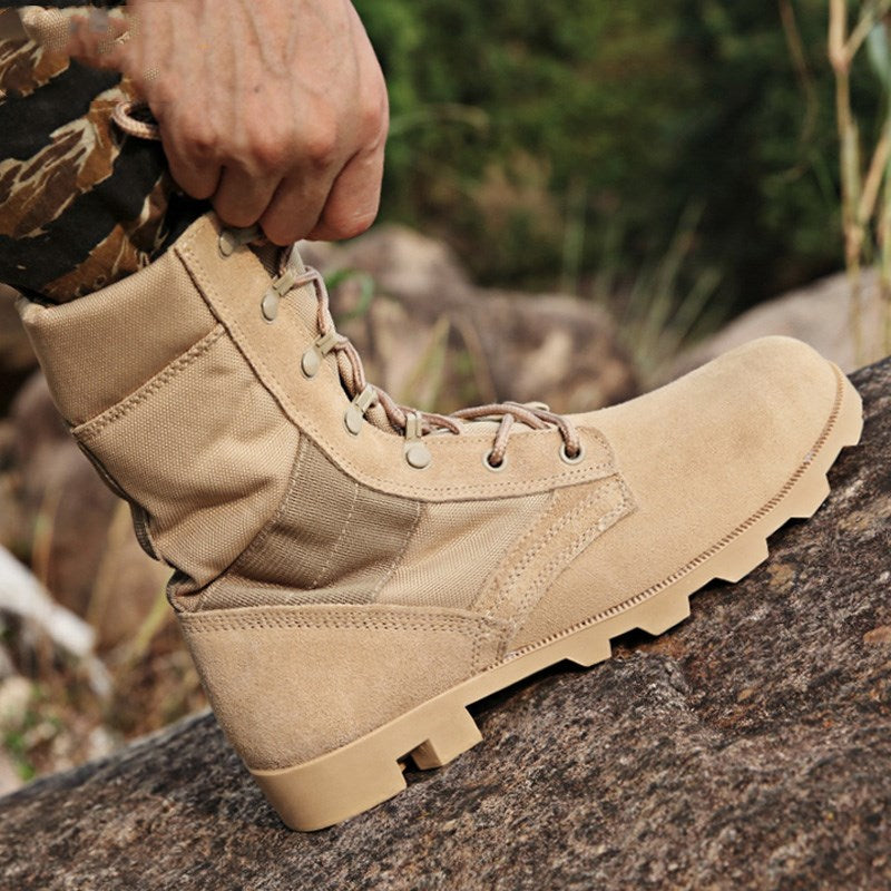 Mountaineering boots Military boots Safety raining boots