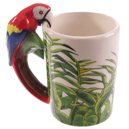 Papageien Kaffeetasse