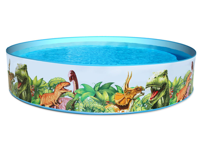 Hard adhesive outdoor swimming pool