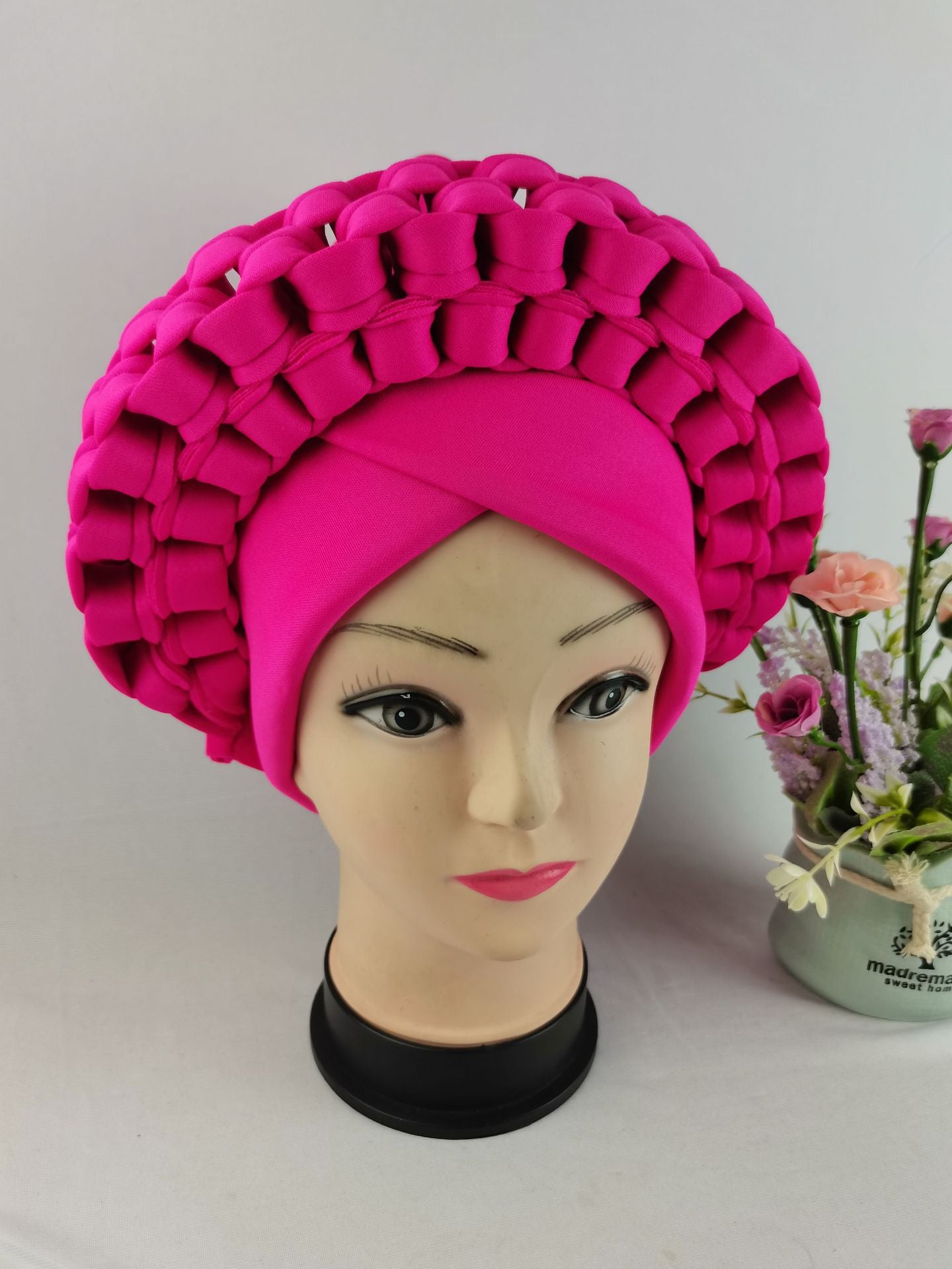 African Muslim Arab Hijab Hat Adjustable