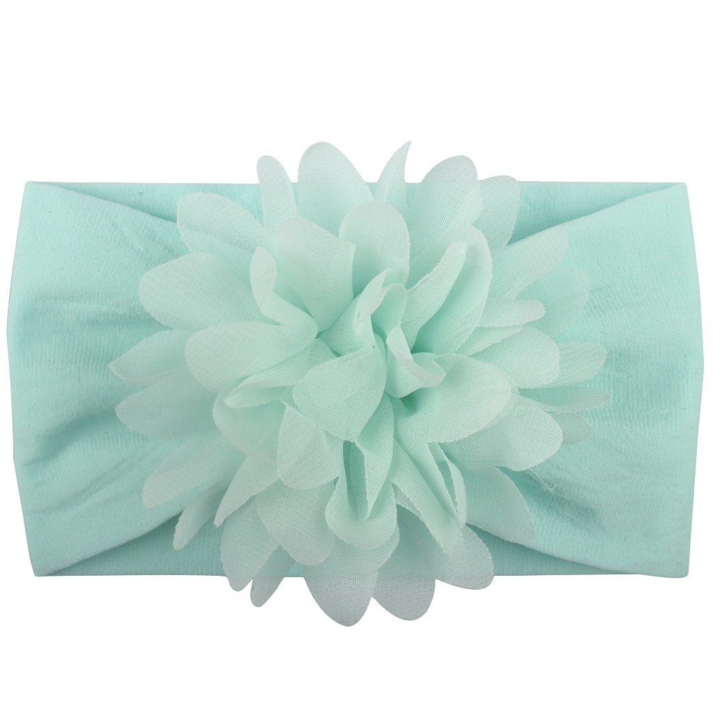 Creative chiffon flower headband for baby hair cute princess headband