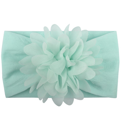 Kreatives Chiffon-Blumen-Stirnband für Babyhaare niedliches Prinzessinnen-Stirnband