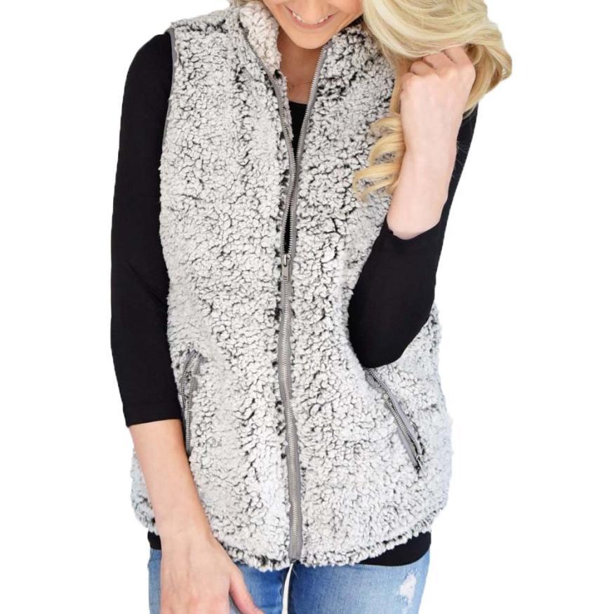 Vest made of European and American wool 