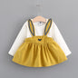 autumn new Korean children's clothing, girls cute rabbit dress, baby baby princess dress 916