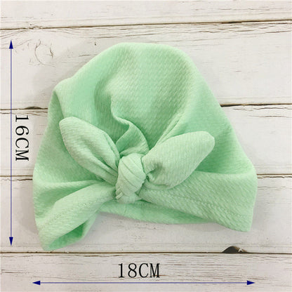 Knot Bow Baby Headbands Toddler Headscarves 6m-18m Baby Turban