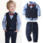 Boys suit four piece British gentleman suit