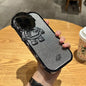 Glitter Astronaut Kamera Stand Telefon Fall Für IPhone 14 13 12 11 Pro Max XR 14 Plus Unsichtbare Objektiv halterung Überzug Soft Cover