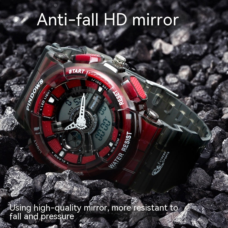 Electronic outdoor sports watch for boys